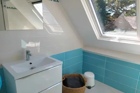 Ferienhaus mit Panorama-Meerblick Plonévez-Porzay, Maison en Pierre en Bretagne avec Vue Mer - Photo 24