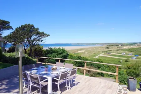 Ferienhaus mit Panorama-Meerblick Plonévez-Porzay, Maison en Pierre en Bretagne avec Vue Mer - Photo 29