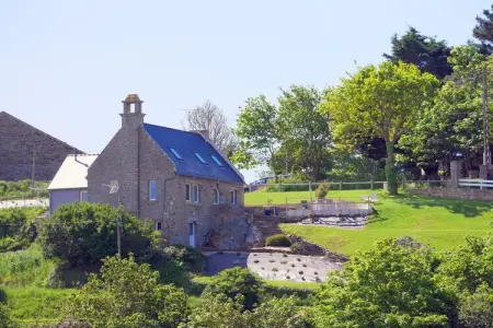 Ferienhaus mit Panorama-Meerblick Plonévez-Porzay, Maison en Pierre en Bretagne avec Vue Mer - Photo 30