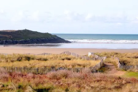 Ferienhaus mit Panorama-Meerblick Plonévez-Porzay, Maison en Pierre en Bretagne avec Vue Mer - Photo 36