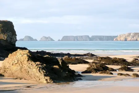 Ferienhaus mit Panorama-Meerblick Plonévez-Porzay, Maison en Pierre en Bretagne avec Vue Mer - Photo 38