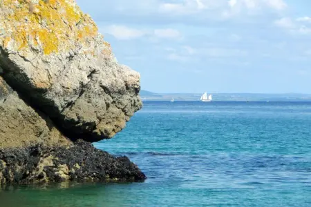 Ferienhaus mit Panorama-Meerblick Plonévez-Porzay, Maison en Pierre en Bretagne avec Vue Mer - Photo 39