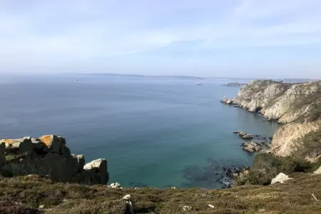 Premium-Ferienvilla mit Jacuzzi 180° Panorama-Meerblick Telgruc-sur-Mer, Villa à Telgruc-sur-Mer avec vue mer & jacuzzi - Photo 41