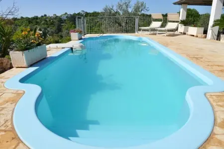 holiday home Cisternino-Trullo Ulivo Antico, Trulli à Valle d'Itra avec piscine et vue - Photo 24