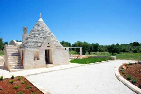 Ferienhaus Cisternino - Trulli Contrada Pico, Maison de campagne en Apulie près d'Alberobello - Photo 4