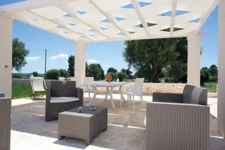 Ferienhaus Cisternino - Trulli Contrada Pico, Maison de campagne en Apulie près d'Alberobello - Photo 17