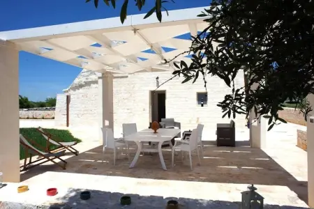 Ferienhaus Cisternino - Trulli Contrada Pico, Maison de campagne en Apulie près d'Alberobello - Photo 20
