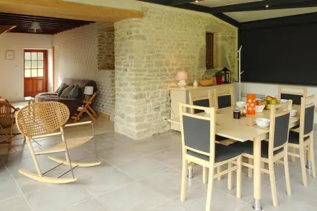 Semi-detached house Brucheville, Maison à la campagne proche plages D-Day - Photo 8