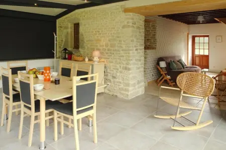 Semi-detached house Brucheville, Maison à la campagne proche plages D-Day - Photo 9