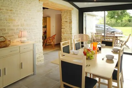 Semi-detached house Brucheville, Maison à la campagne proche plages D-Day - Photo 10