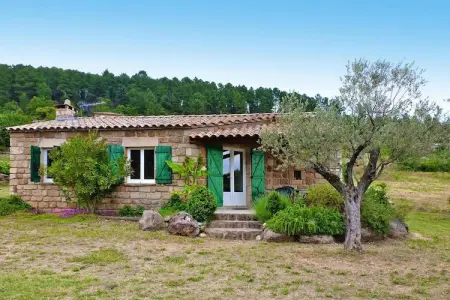 Steinhaus in Chambonas / Les Oliviers, Gîte en pierre avec piscine partagée, Chambonas - Photo 10