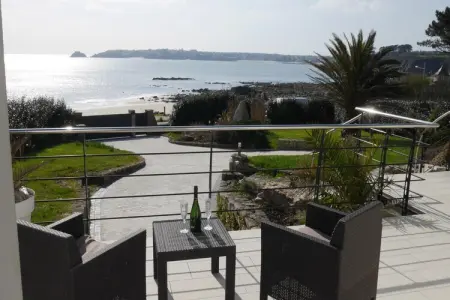 Ferienvilla Strandlage Locmaria-Plouzané, Maison au bord de mer vue panoramique - Photo 4