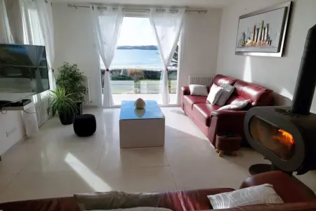 Ferienvilla Strandlage Locmaria-Plouzané, Maison au bord de mer vue panoramique - Photo 8