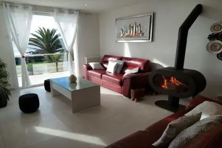Ferienvilla Strandlage Locmaria-Plouzané, Maison au bord de mer vue panoramique - Photo 10