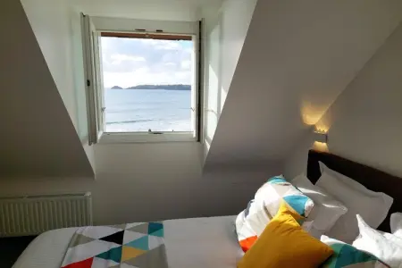 Ferienvilla Strandlage Locmaria-Plouzané, Maison au bord de mer vue panoramique - Photo 17