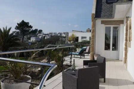 Ferienvilla Strandlage Locmaria-Plouzané, Maison au bord de mer vue panoramique - Photo 25