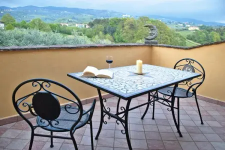 Ferienhaus Cerbaiola Lamporecchio Belegung mit bis zu 4 Personen, Villa à Vinci avec piscine et vue sur vignoble - Photo 16