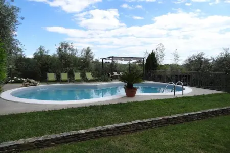 Ferienhaus Cerbaiola Lamporecchio Belegung mit bis zu 6 Personen, Villa à Vinci avec Piscine et Vue - Photo 3