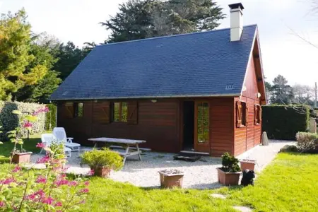 holiday home Denneville, Maison en bois proche de Barneville - Photo 1