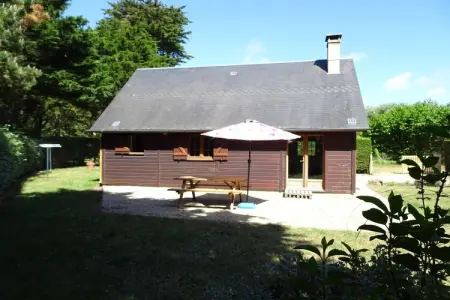 holiday home Denneville, Maison en bois proche de Barneville - Photo 17