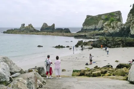 Bretonische Doppelhaushälfte in Meernähe Telgruc-sur-Mer, Maison en Pierre à Telgruc près Plages - Photo 10