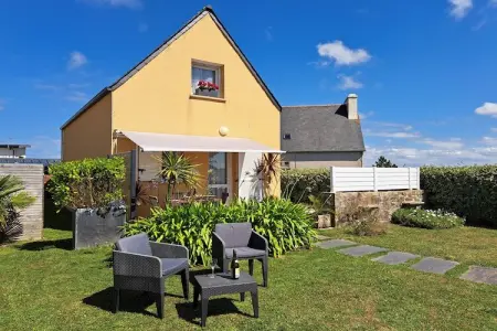 Ferienhaus Plounéour-Brignogan-Plages, Maison à Plouneour-Trez avec vue sur mer - Photo 20