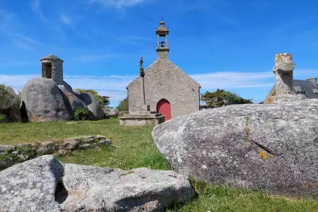 Ferienhaus Plounéour-Brignogan-Plages, Maison à Plouneour-Trez avec vue sur mer - Photo 27