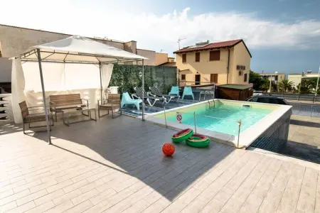 Villa privata 10 Persone, Villa Alcamo Marina | Piscine - Photo 23