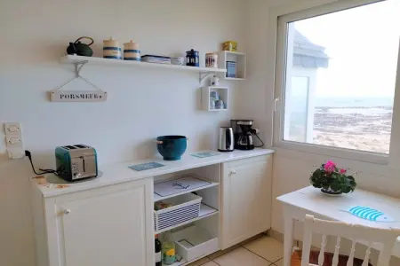 Das Meer vor der Türe 180° Panoramablick Plouescat, Maison de pêcheur en Bretagne près de la mer - Photo 6