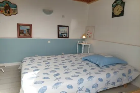 Das Meer vor der Türe 180° Panoramablick Plouescat, Maison de pêcheur en Bretagne près de la mer - Photo 13