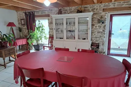 Steinhaus in Strandnähe Plouguerneau, Maison en pierre à Lilia près du phare Ile Vierge - Photo 5
