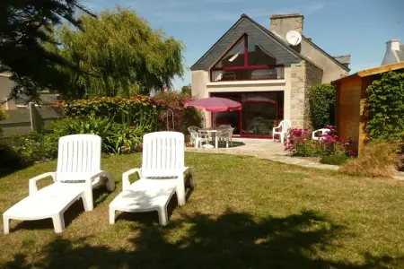 Steinhaus in Strandnähe Plouguerneau, Maison en pierre à Lilia près du phare Ile Vierge - Photo 12
