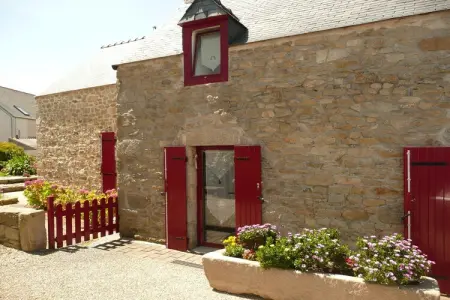 Steinhaus in Strandnähe Plouguerneau, Maison en pierre à Lilia près du phare Ile Vierge - Photo 15