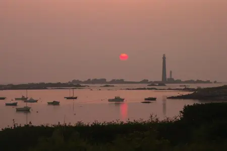 Steinhaus in Strandnähe Plouguerneau, Maison en pierre à Lilia près du phare Ile Vierge - Photo 22