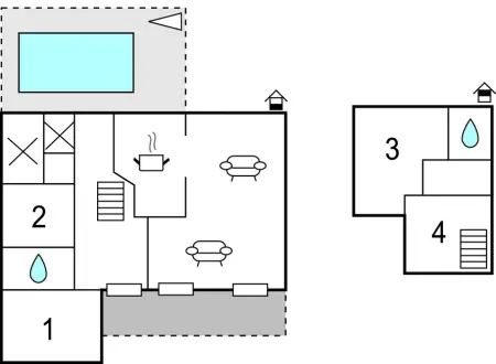 Maison 8 personnes à St Marcel les Sauzet - Photo 3