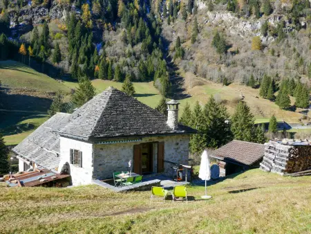 Rustico Stübii, Maison 2 personnes à Campo Blenio - Photo 12