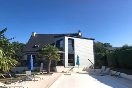 holiday home Gouesnac'h, Maison à Bénodet avec piscine et plages - Photo 16