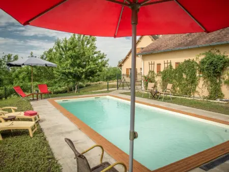 Gite LEysalle, Maison de vacances avec piscine privée et vue - Photo 20