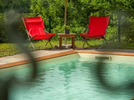 Gite LEysalle, Maison de vacances avec piscine privée et vue - Photo 21