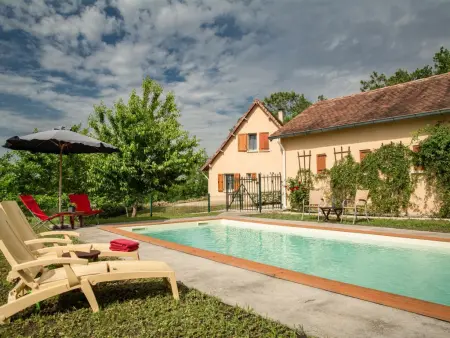 Gite LEysalle, Maison de vacances avec piscine privée et vue - Photo 22