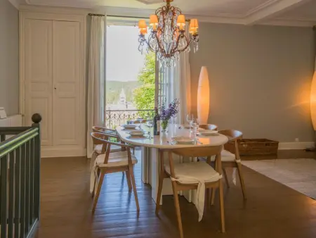 Manoir Bellevue, Maison de campagne avec vue et piscine - Photo 9