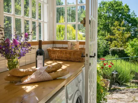 Manoir Bellevue, Maison de campagne avec vue et piscine - Photo 12