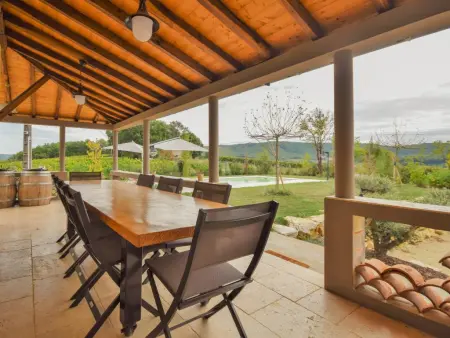 Villa la Fontaine, Villa avec piscine privée au milieu des vignes - Photo 3