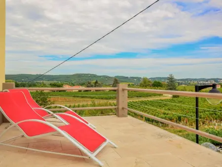 Villa la Fontaine, Villa avec piscine privée au milieu des vignes - Photo 18