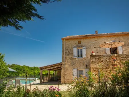 Gite Girou Haut, Maison de vacances avec piscine privée et vue - Photo 6