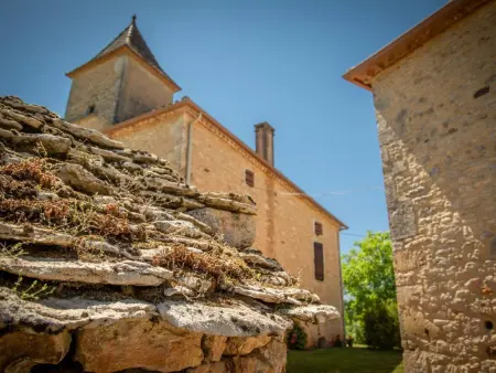 Gite Girou Haut, Maison de vacances avec piscine privée et vue - Photo 8