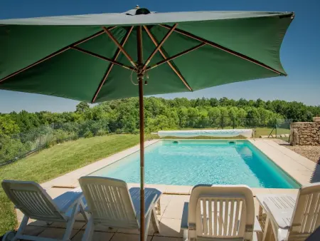 Gite Girou Haut, Maison de vacances avec piscine privée et vue - Photo 32