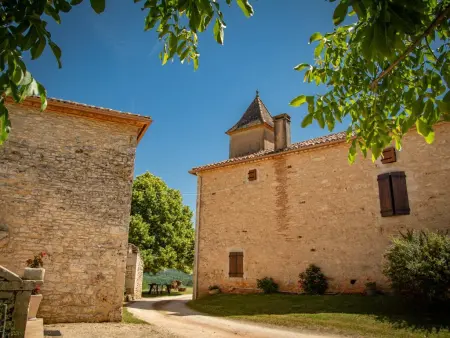 Gite Girou Haut, Maison de vacances avec piscine privée et vue - Photo 36