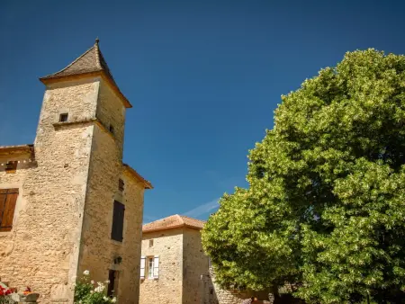 Gite Girou Haut, Maison de vacances avec piscine privée et vue - Photo 47