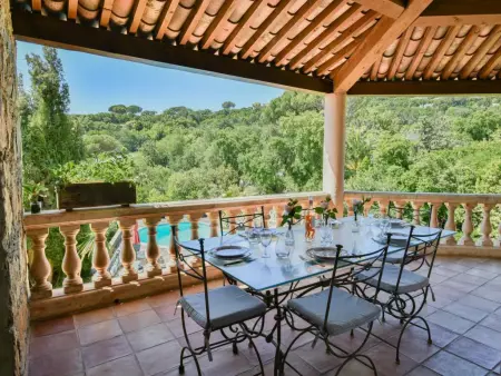 Vue Jardin, Maison avec piscine privée près de la mer - Photo 5